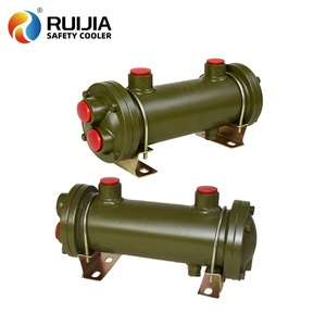 Repuestos para Grúas: Intercambiador de Calor de Agua para Motor Diésel, Enfriador de Aceite Marino, Intercambiador de Calor Tubular para Grúas sobre Orugas - Product Image 5