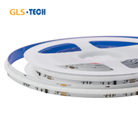 Tira de Luces LED COB RGBW WS2814, 784 LED, 24 V, 10 mm, Cinta de Píxeles Direccionables SPI para Iluminación Interior y Exterior, Cortable