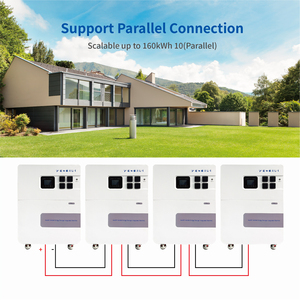 Integrated Unit Combines Solar Storage and EV Charging 16kWh 314Ah Long <b>Cycle</b> Life Scalable Wheeled All In One Residential - Product Image 3