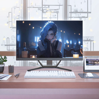 Meilleure vente PC de jeu I5 I7 I9 16 Go DDR4 assemblé avec moniteur 24 pouces, clavier et souris, ordinateurs tout-en-un pour joueurs