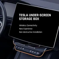 2024 Tesla modèle 3/Y tableau de bord boîtes à gants Highland Center présentoir connectivité sans fil bouton intelligent stockage pièces automobiles