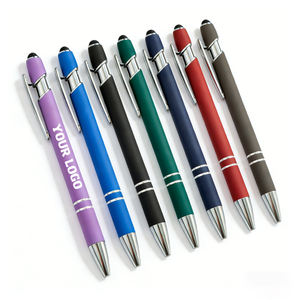 Groothandel op maat gemaakte balpennen, luxe metalen balpennen met logo, hotel zakelijke cadeau promotie - Product Image 1