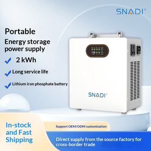 Système de stockage d'énergie photovoltaïque extérieur tout-<span class=keywords><strong>en</strong></span>-un, modèle 005, 2 <span class=keywords><strong>kWh</strong></span>, 1000 W, batterie au lithium fer phosphate, portable - Product Image 5