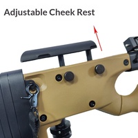 Nouvelle pistolet jouet pour jeunes de style Remington avec balles souples, éjecteur en nylon, sécurité extérieure, éjection manuelle des douilles