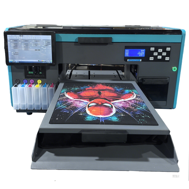 2025 New High Resolution Direct to Garment Textile Ink Automatic 4720 a3 DTG Printer for T-Shirt Printing Machine