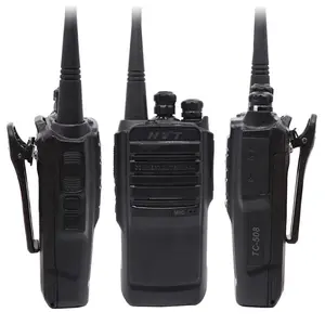 HYT TC-508 UHF VHF Business Radio profissional em dois sentidos HYT TC508 para hotel restaurante Walkie Talkie portátil com Bateria