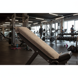 100% algodón deportes gimnasio Fitness Yoga toalla con cubierta de Banco fijación doblada suave absorbente Toalla de sudor 50x100 cm para entrenamiento - Product Image 3