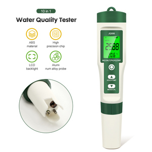 10 trong 1 chất lượng nước Thiết bị kiểm tra TDS bút độ mặn trọng lượng riêng PH Hydrogen nội dung EC Meter ORP kháng Meter - Product Image 1
