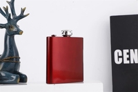 Coloré Petit Pot À Vin Noir Blanc Or 6oz Portable Or En Acier Inoxydable Hanche Flacon Alcool Boire poche Bouteille