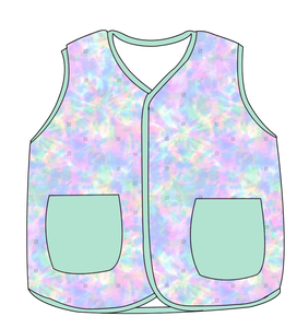 2026 Hot Deal <strong>Toddler</strong> Boys&amp;<strong>Girls</strong> Tie-Dye Patterns Vest Convenient Snap-Button Waistcoat &amp; Pocket Stylish Kids Sleeveless <strong>Gilet</strong> - Product Image 5