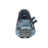 Moteur à courant continu hydraulique stable 24V 5000W avec commutation de brosse Construction étanche et service OEM pour treuil électrique