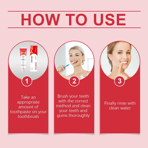 Pasta de dientes para blanquear probióticos, Limpieza de dientes y refrescante, blanqueamiento del aliento, pasta de dientes anticavidad, novedad de 2017 - Product Image 6