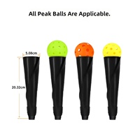 Entraîneur professionnel de flick backhand pour pickleball - Stable, portable, réglable en hauteur, pour tous les terrains