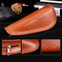 Nouvelle pochette de tabac en cuir populaire sac de tuyau impressionnant accessoires de fumer de tabac de Super niveau