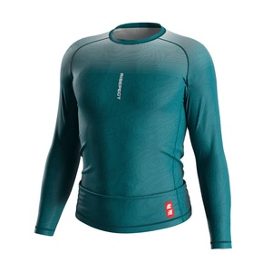 No Gi Fight Men Customizable <b>Compression</b> <b>Shirt</b> Water Rushguards Bjj Long Sleeve Rash Guard for Man - Product Image 1