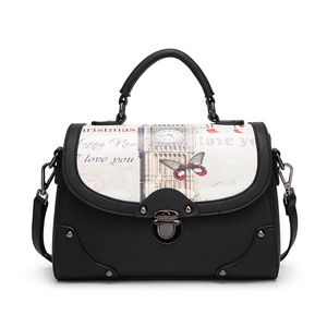 Bolso de Mano Personalizado con Estampado de Moda, Diseño de Lujo con Remaches, para Mujer - Product Image 6