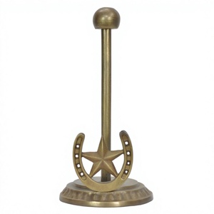 Brass Antique Napkin Stand Decorative Portable <b>Tissue</b> Holder <b>Wedding</b> Tabletop Display Portable <b>Tissue</b> Stand Low Prices - Product Image 1