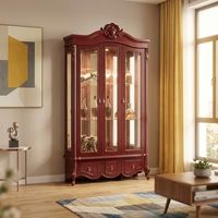 Meuble Bar en Bois Écologique de Haute Qualité, Durable, Design Moderne, Grande Capacité, pour Salon, Guangdong SZ