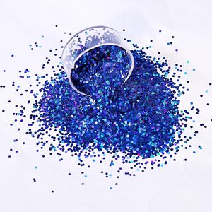 Paillettes holographiques épaisses, paillettes artisanales, paillettes scintillantes, paillettes cosmétiques, flocons de paillettes pour résine époxy, corps, visage, yeux, nail art, slime - Product Image 5