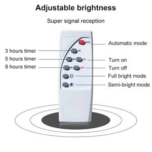 Faretto LED da Esterno 50w 150w 200w 300w 400w 500w 800w, Luce di Sicurezza Solare LED IP65 Impermeabile - Product Image 3