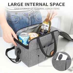 Bolsa Térmica Personalizada para 8 Latas, Impermeable, de Aluminio y Tela Oxford, Portátil, para Picnic al Aire Libre, Bolsa de Almuerzo con Aislamiento Térmico - Product Image 3