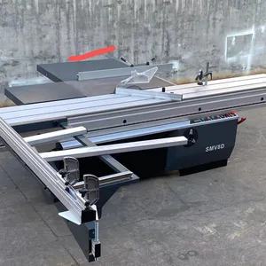 HAILIJU electric lifting sliding table precision panel saw machine industrial wood saws HLJ400T