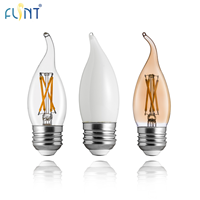 Expédition rapide, haute qualité, lampes LED en forme de maïs CA11 E12, 4W 450LM 2700K AC 120V, éclairage décoratif dimmable pour lustre