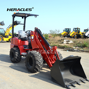 Harga Grosir Berkualitas Tinggi 0.8Ton Mini Wheel <span class=keywords><strong>Loader</strong></span> Artikulasi untuk Konstruksi & Perbaikan Jalan - Product Image 4