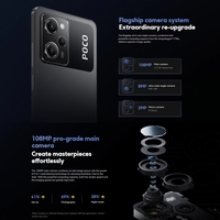 Version UE mondiale MIUI 14 Snapdragon 778G Octa Core NFC double SIM 108MP Xiaomi POCO X5 Pro 5G téléphone