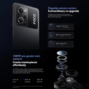 Versión global de la UE MIUI 14 Snapdragon 778G Octa Core NFC Dual SIM 108MP Xiaomi <span class=keywords><strong>POCO</strong></span> <span class=keywords><strong>X5</strong></span> <span class=keywords><strong>Pro</strong></span> 5G Teléfono - Product Image 5