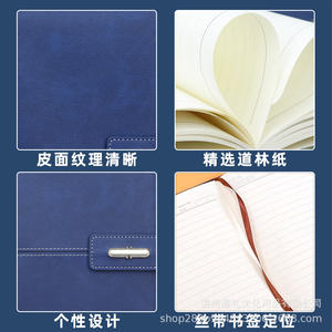 Ensemble cadeau de carnet de notes d'affaires Lincoln A5 avec fermeture à boucle, impression de logo personnalisé, cadeau d'entreprise de grande valeur - Product Image 5