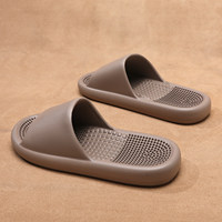 Claquettes de massage pour hommes, semelle souple, pour la maison, unisexe, en EVA, pour salle de bain et douche, personnalisables avec logo