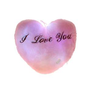 <span class=keywords><strong>Cuscino</strong></span> a Forma di Cuore con LED Multicolore e Luce Lunare - Product Image 1