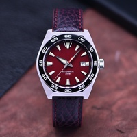 Montre de plongée automatique pour homme en acier inoxydable, personnalisée, OEM, Miyota, analogique, mécanique, luxe, édition limitée, 200 m