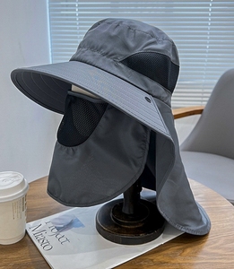 Sombrero de Pescador de Malla Transpirable Anti-UV para Hombre, Estilo Vaquero, para Verano, Pesca, Senderismo, Playa - Product Image 6