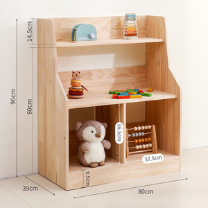 Muebles de Madera para Preescolar <span class=keywords><strong>Montessori</strong></span>, Armario de Almacenamiento, Organizador de Juguetes para Niños, para Preescolar, Guardería, Aula, Gimnasio, Comedor - Product Image 6