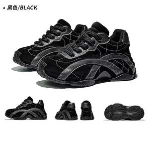 Zapatillas Chunky de Cuero Genuino para Hombre Yearning (Colección Primavera/Otoño) Diseño Retro-Contemporáneo Premium de Grano Completo (3-5cm) - Product Image 4