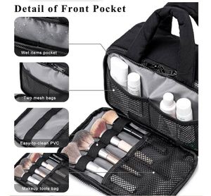Customized Cosmetic Storage <b>Bag</b> with Dry and Wet Separation Multi-function <b>Toiletry</b> <b>Bag</b> with Classified Compartments for Women - Product Image 3