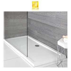 Bluesboton — plateau <span class=keywords><strong>de</strong></span> <span class=keywords><strong>douche</strong></span> <span class=keywords><strong>en</strong></span> pierre à Quartz, vente <span class=keywords><strong>en</strong></span> gros, pavé <span class=keywords><strong>de</strong></span> Base <span class=keywords><strong>de</strong></span> <span class=keywords><strong>douche</strong></span> blanc, idéal pour la salle <span class=keywords><strong>de</strong></span> bain - Product Image 1