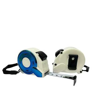 Cinta Métrica Autoenrollable de 5 Metros con Hoja de Acero Inoxidable, Retorno Automático, Sistema Métrico, Bloqueo con Botón, para Uso en Construcción - Product Image 3