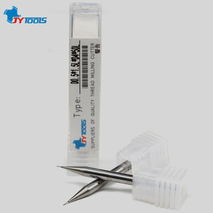 Micro hạt rắn Carbide thu nhỏ phay cắt chính xác độ bóng cao phẳng <span class=keywords><strong>CNC</strong></span> đường kính nhỏ phay cắt - Product Image 4