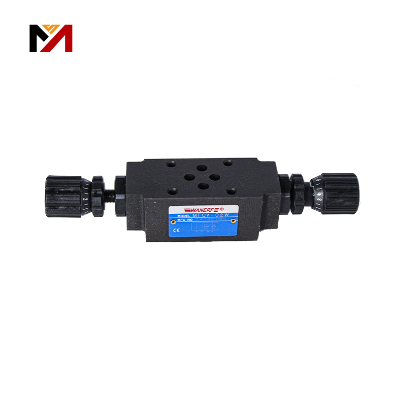 HM Hydraulic Components Stacked Unidirectional Throttle