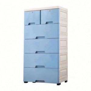 Single-Tier PP <b>Plastic</b> Baby Wardrobe <b>Storage</b> Cabinet Detachable <b>Storage</b> <b>Drawers</b> Multifunction Space-Saving Design for Tools - Product Image 6