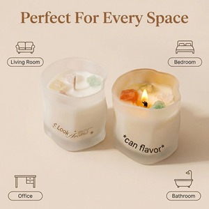 Vela Aromática de Cristal con Diseño Moderno, Ideal para Instagram, Regalo Original, Difusor de Cristal, Aromas Personalizados Hechos a Mano para el Dormitorio - Product Image 1