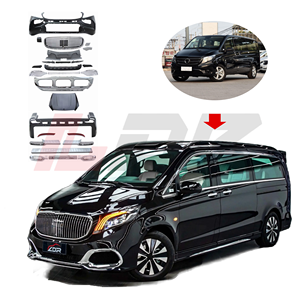 LDR Dernier Kit Carrosserie Mercedes-Benz VITO <span class=keywords><strong>Classe</strong></span> V W447 V220d <span class=keywords><strong>V250d</strong></span> Facelift GLS Maybach Phare LED de Haute Qualité Pare-Chocs Boulonné - Product Image 3