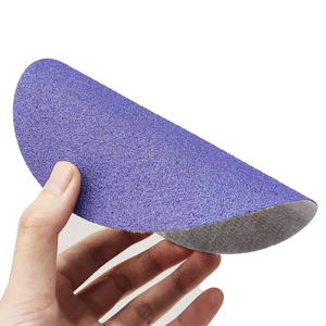 737U 批发砂纸魔术贴式砂纸圆圈打磨垫高品质紫色砂纸盘 - Product Image 2