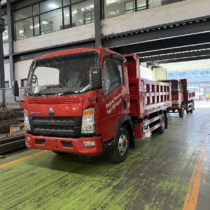 รถบรรทุก HOWO 4x4 ขับเคลื่อนสี่ล้อ 5 ตัน รถดัมพ์ขนาดเล็กสำหรับงานเบา - Product Image 1
