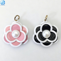 Breloques de luxe pour bijoux, avec logo de marque CC GG, perles estampées, breloques parfumées pour collier, pendentif, bracelet, porte-clés, DIY