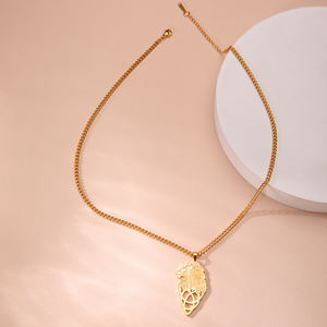 Myshape Colliers Tête de Lion <span class=keywords><strong>Rock</strong></span> pour Hommes Garçons Acier Inoxydable Animal Nœud <span class=keywords><strong>Celtique</strong></span> Chaîne Lion Choker Fashion Hip Hop Jewelry Gift - Product Image 6