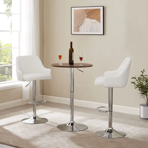 Taburetes de Bar nórdicos para comedor, silla de Bar giratoria ajustable, muebles para el hogar, taburete de Bar, Juego de <span class=keywords><strong>2</strong></span>
